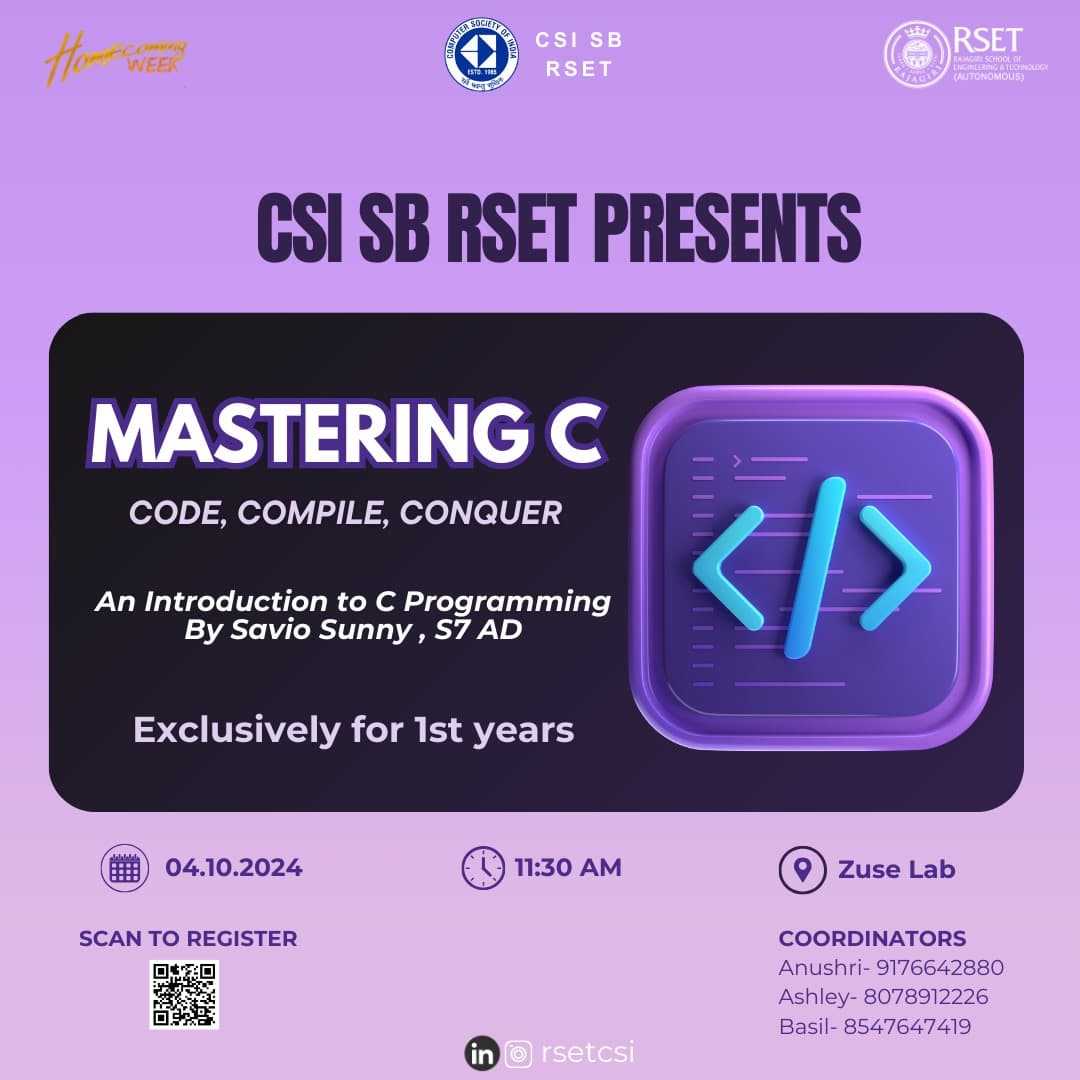 Mastering C