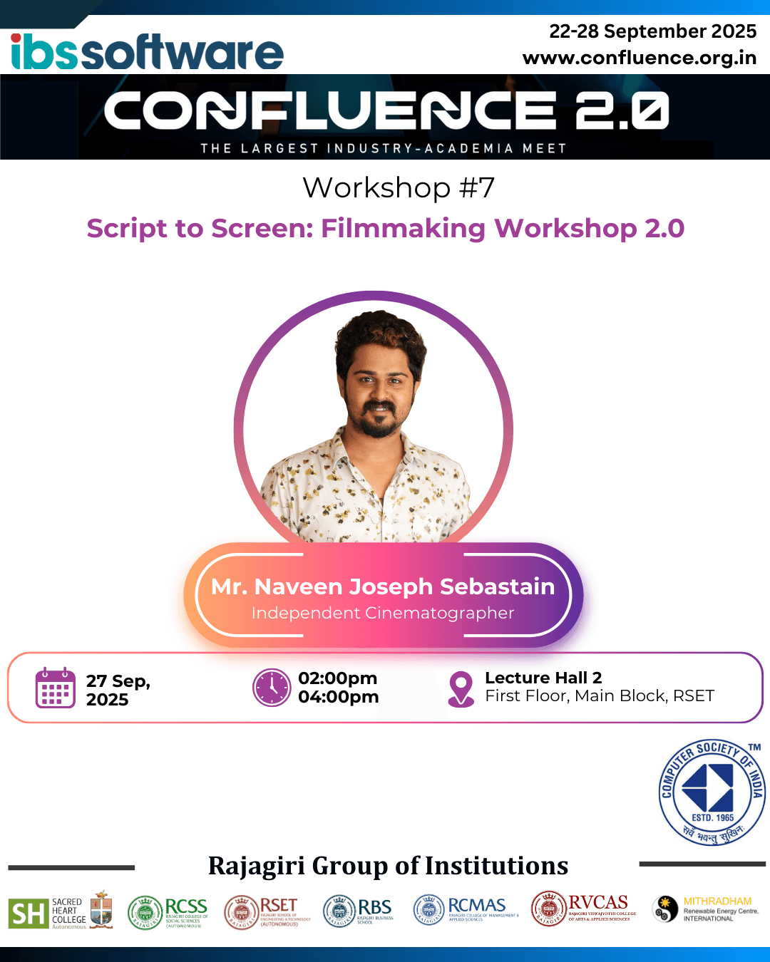 Script to Screen: Filmmaking Workshop 2.0